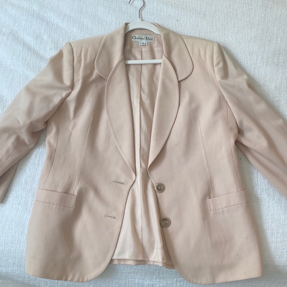 Christian Dior creame blazer